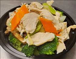 Steamed Chicken with Mixed Vegetable